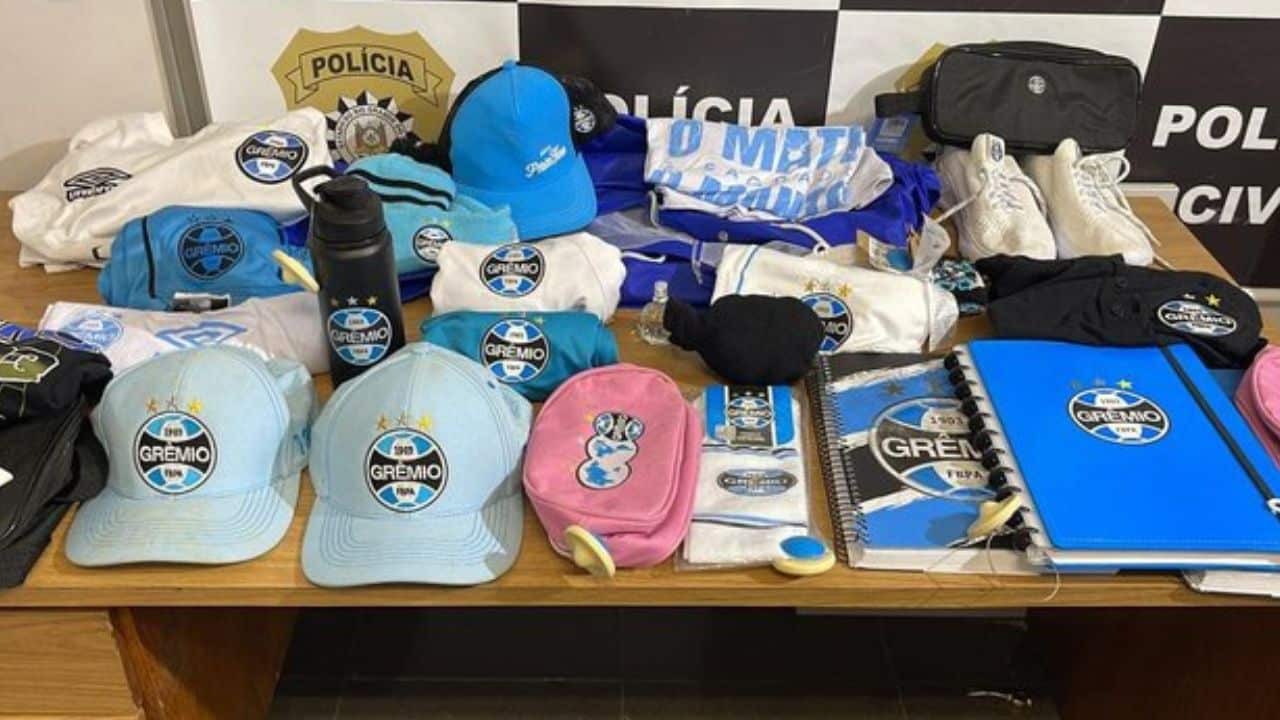 Homem é preso com produtos saqueados da loja da Arena do Grêmio