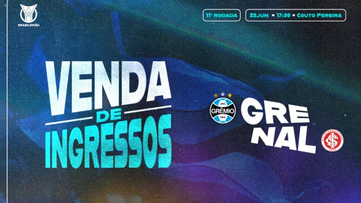 Saiba como adquirir ingresos para o GreNal do Brasileirão