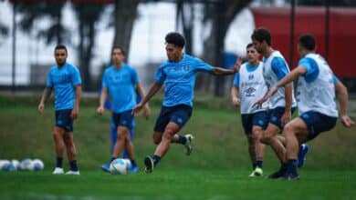 Jogadores treino Grêmio