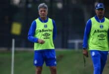 Renato Portaluppi e Alexandre mendes Grêmio