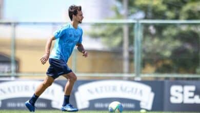 Tudo indica que Rodrigo Caio pode estrear pelo Grêmio contra o Fortaleza