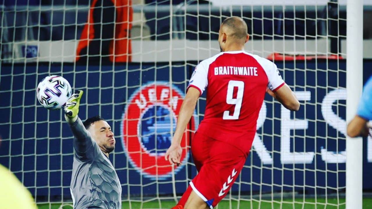 portaldogremista.com.br confira lances de martin braithwaite pela selecao da dinamarca lances braithwaite selecao dinamarca 1