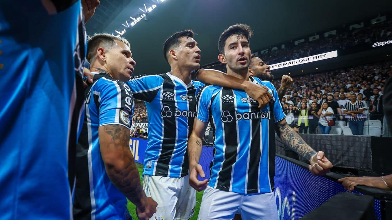 jogadores do Grêmio Villasanti, Soteldo, Cristaldodiego souza 