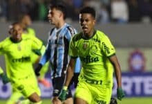 Estevão, craque do Palmeiras, analisa jogo contra Grêmio: "Poderíamos ter vencido"