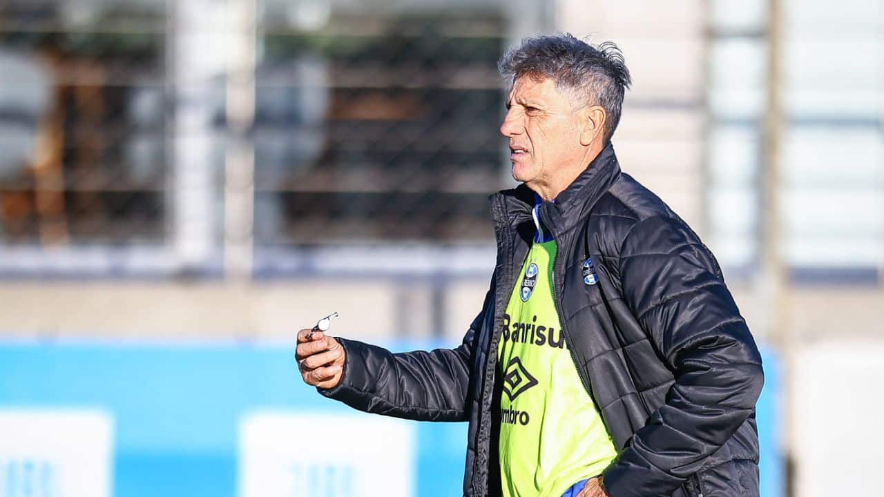 Renato Portaluppi treino do Gremio