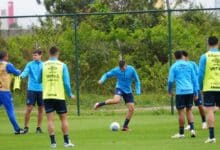 Treino jogadores Grêmio