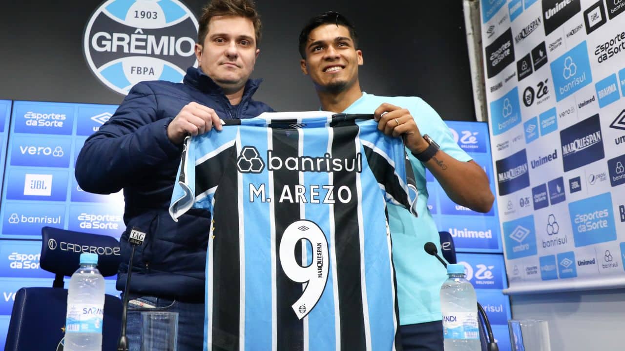 Matías Arezo se pronuncia como novo jogador do Grêmio: Realização esperada.