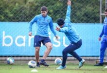 Treino Grêmio Kannemann