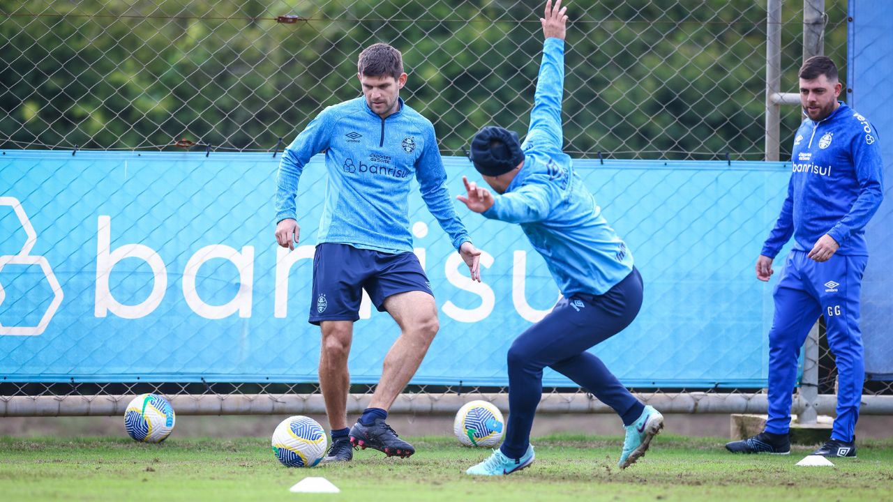 Treino Grêmio Kannemann