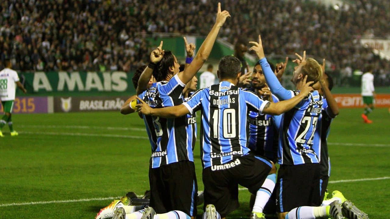 O retrospecto do Grêmio jogando na Arena Condá