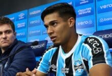 Os números de Matías Arezo em sua estreia pelo Grêmio