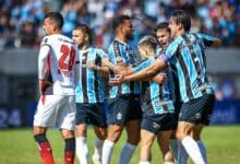 Jogadores do Grêmio