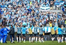 Jogadores do Grêmio