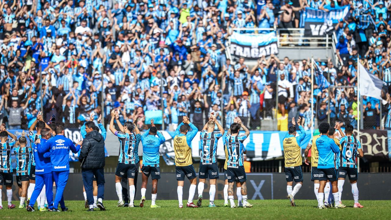 Jogadores do Grêmio