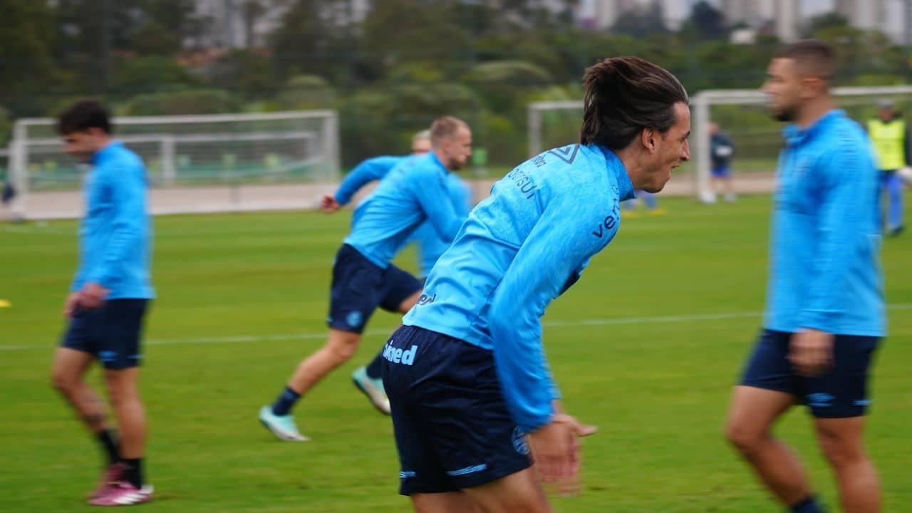 Treino Grêmio hoje - Geromel