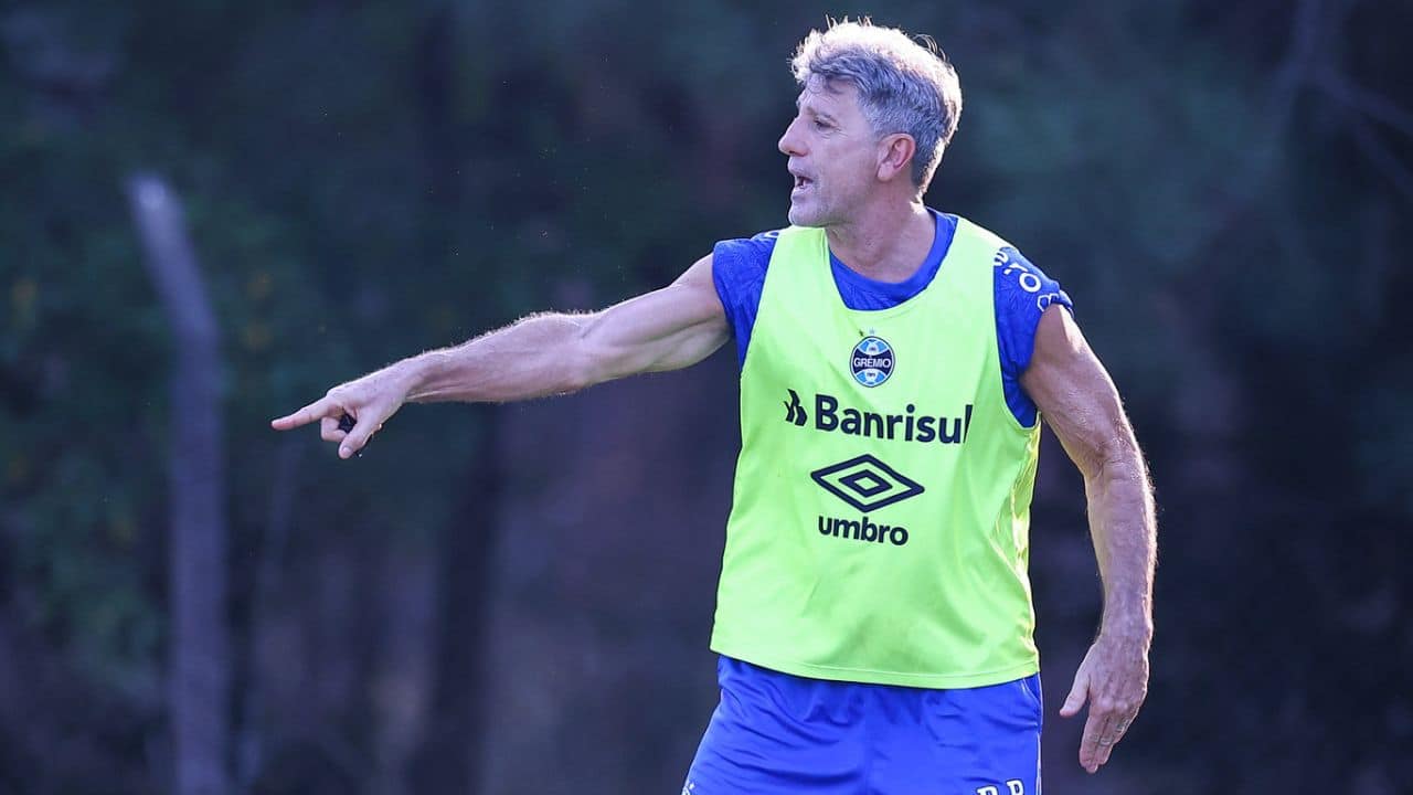 Renato Portaluppi - Treino Grêmio