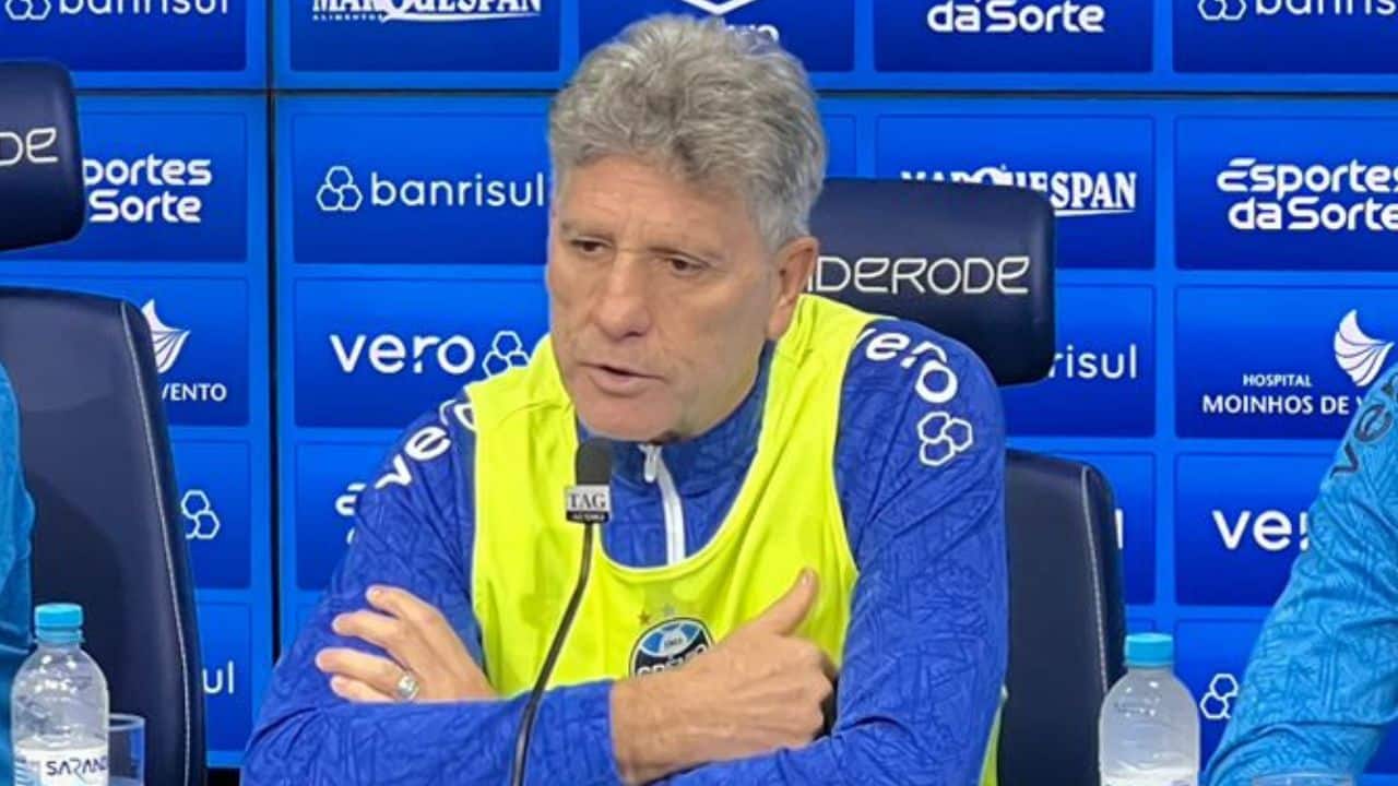 Renato Portaluppi ironiza críticas ao buscar o melhor para o Grêmio