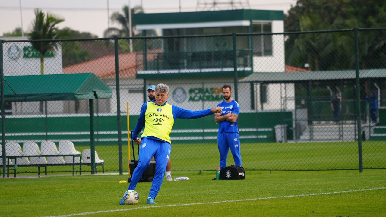 Renato Portaluppi treino Grêmio