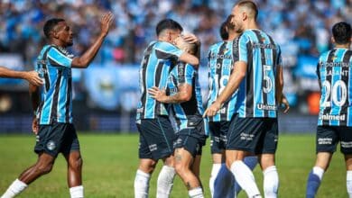 Jogadores do Grêmio