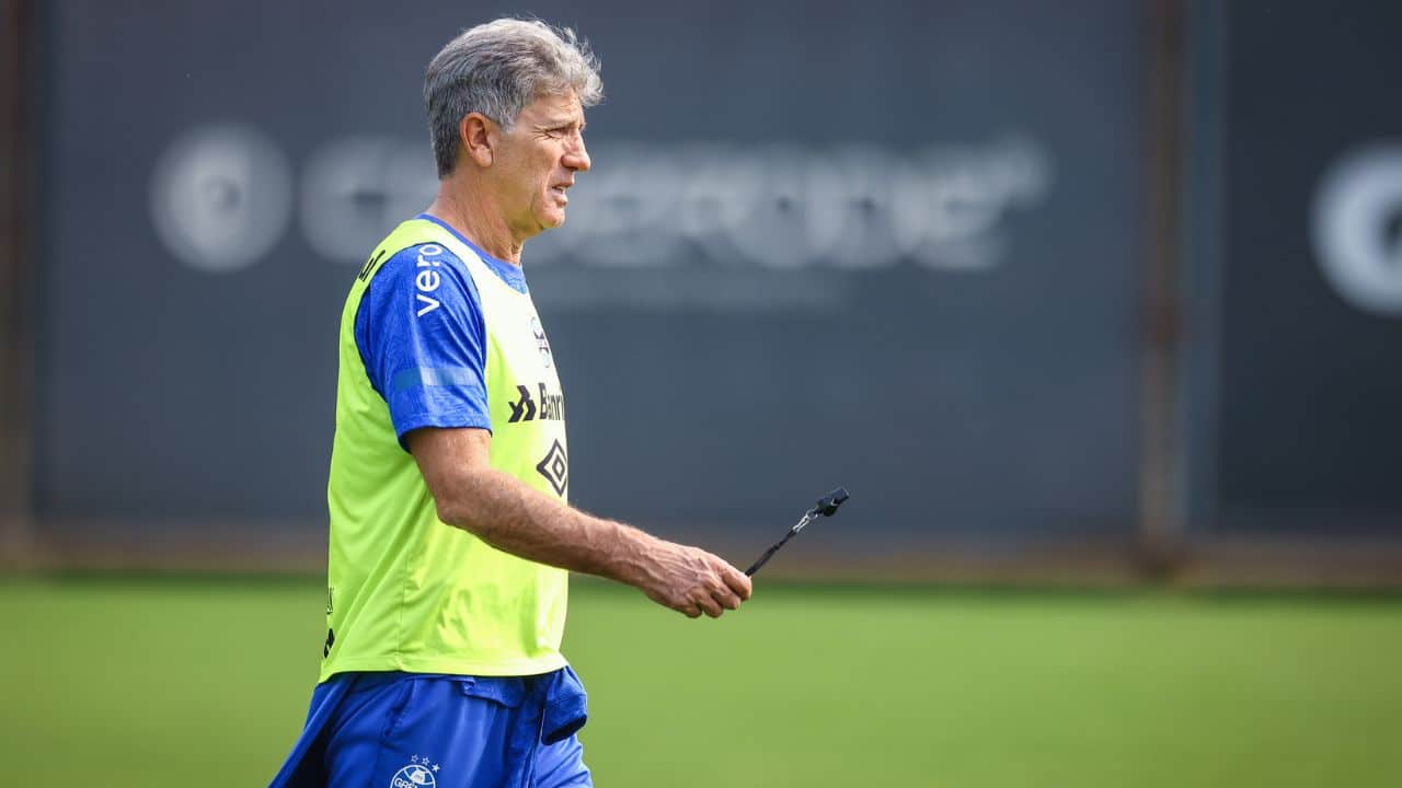 Grêmio treino Renato Portaluppi grenal