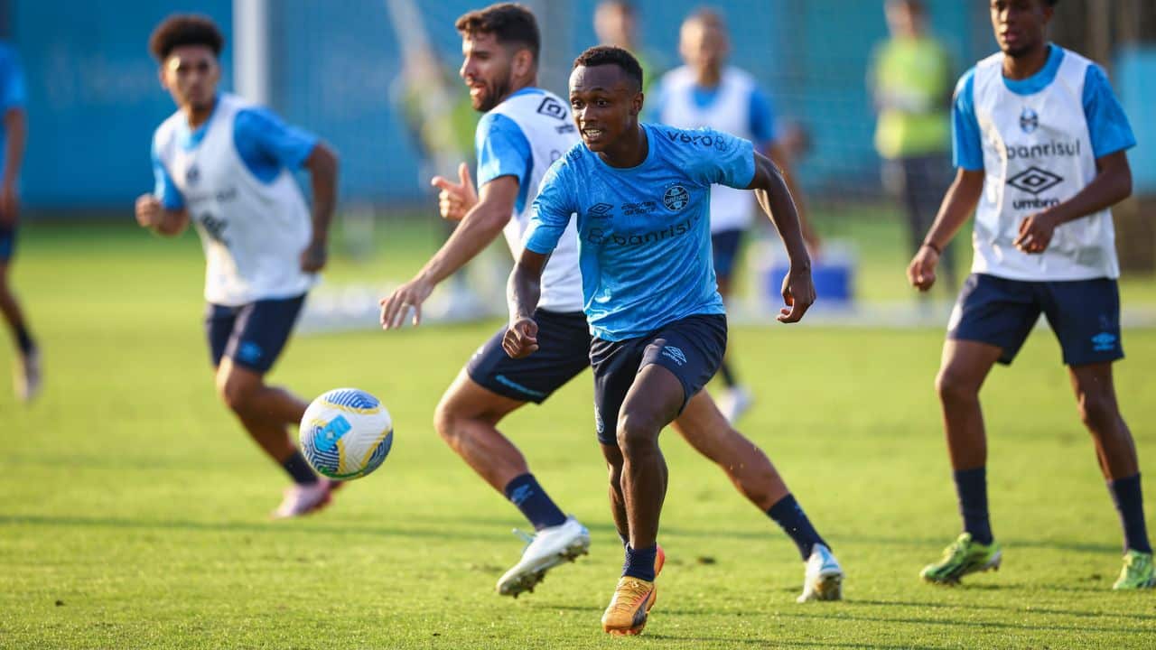 A preparação do Grêmio para encarar o Athletico-PR pelo Brasileirão