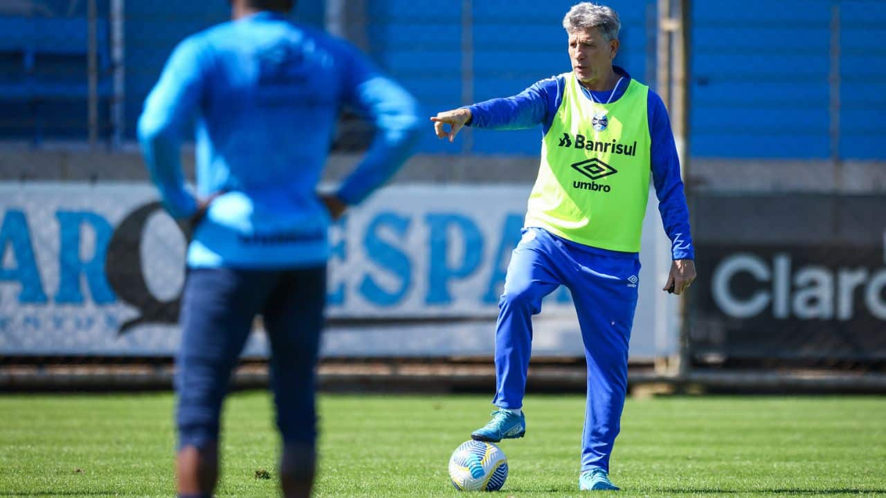 Treino Grêmio Renato Portaluppi 