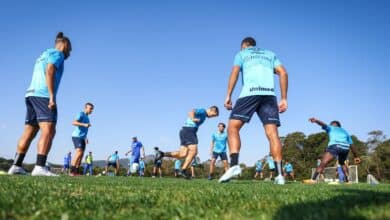 jogadores treino Grêmio