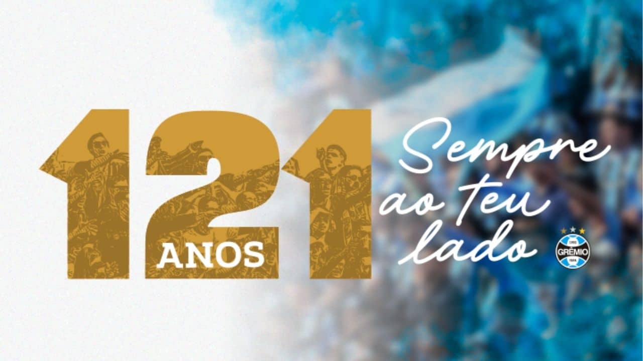 Aniversário do Grêmio 121 anos