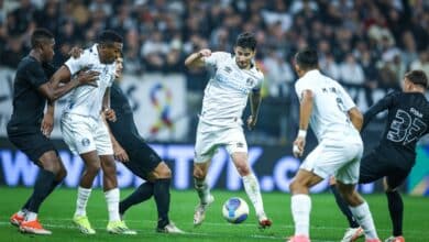 Corinthians x Grêmio copa do Brasil villasanti