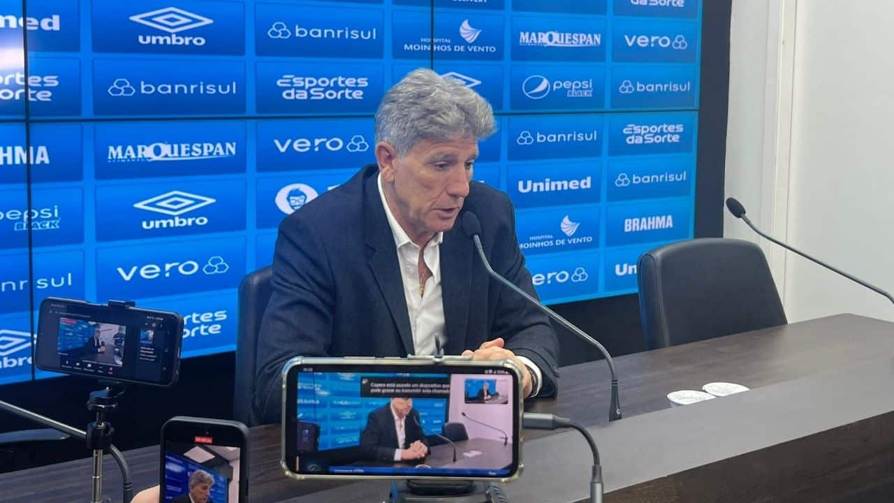 Resumão da coletiva do Renato Portaluppi grêmio 