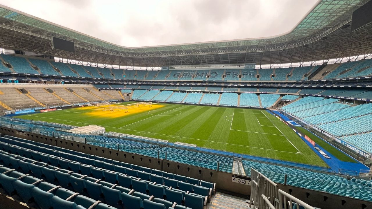 Confira a situação do gramado da Arena para Grêmio x Criciúma