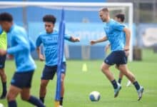 Treino Grêmio Rodrigo ely