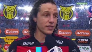 David Luiz flamengo x grêmio