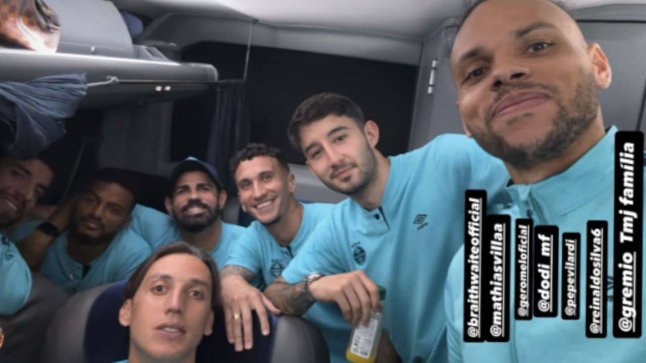 jogadores grêmio