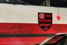 Flamengo é recebido sob ameaça após perder para o Grêmio: “porrada em falta”