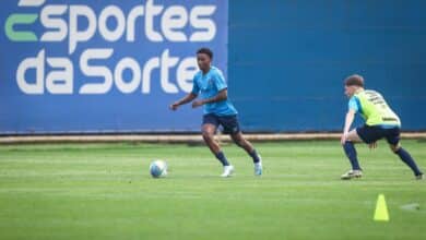 Treino Grêmio Gabriel Mec