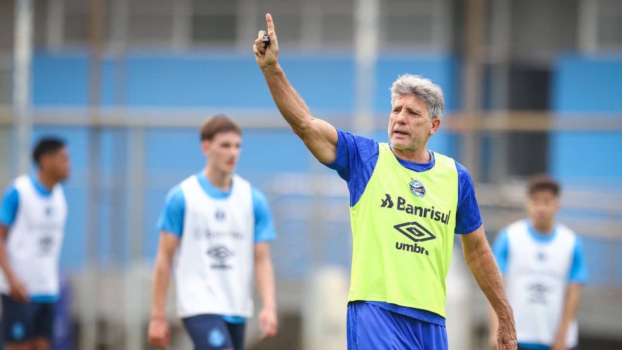 Renato Portaluppi Treino Grêmio