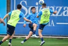 aravena treino grêmio