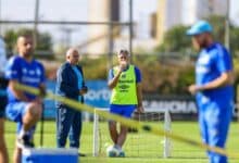 Renato treino Grêmio hoje