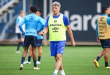 Renato Portaluppi Treino Grêmio hoje