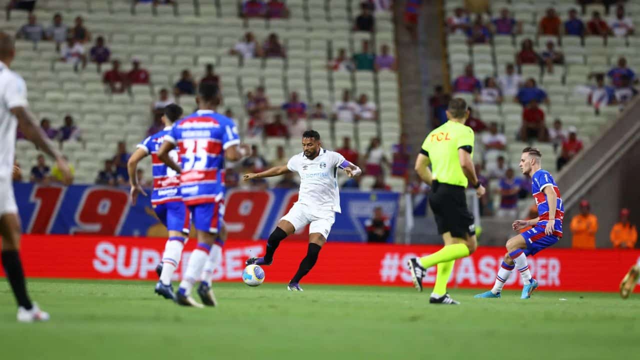 Grêmio x Fortaleza cumpre feito inédito no Brasileirão 2024