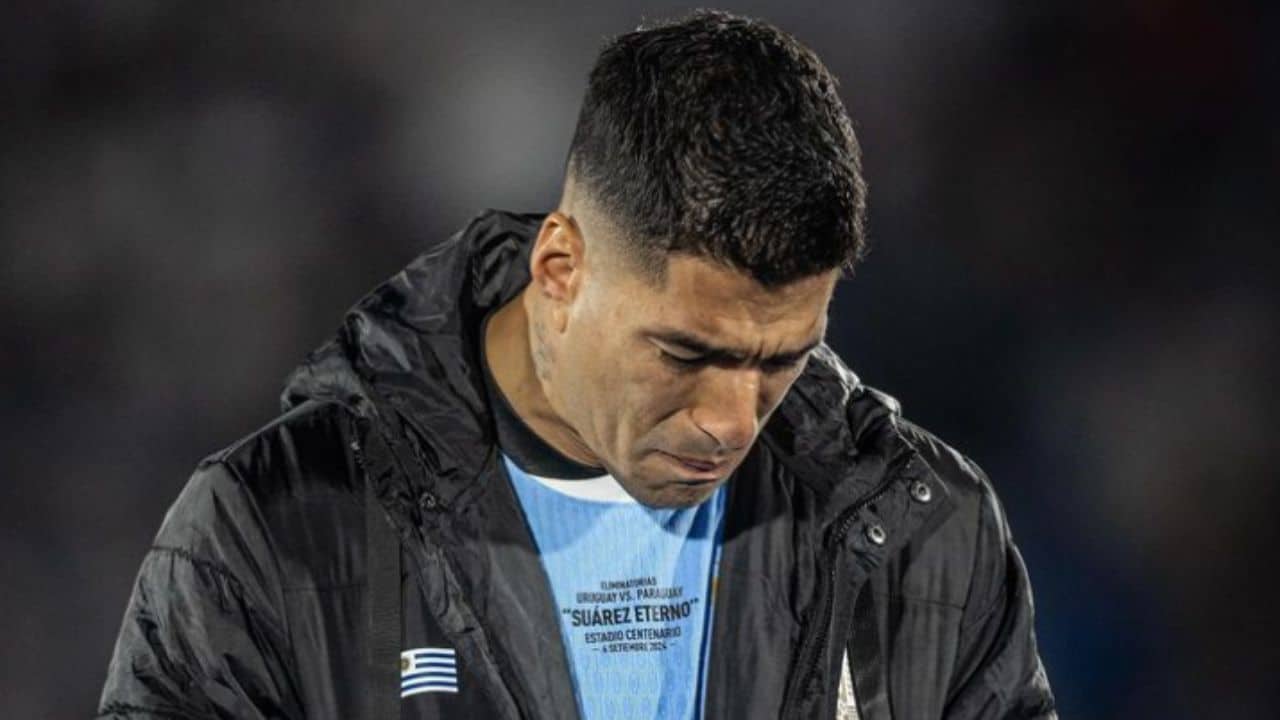 Luis Suárez faz despedida emocionada da Seleção Uruguaia