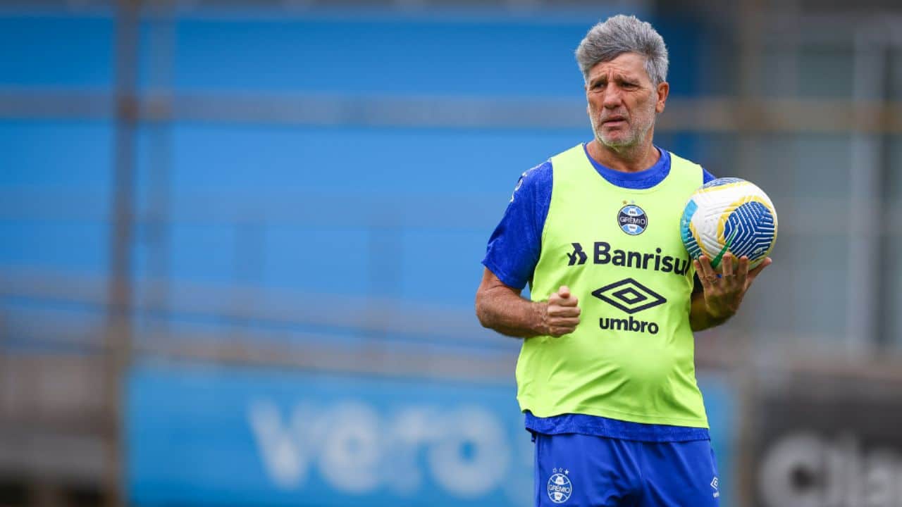 Renato Portaluppi treino Grêmio