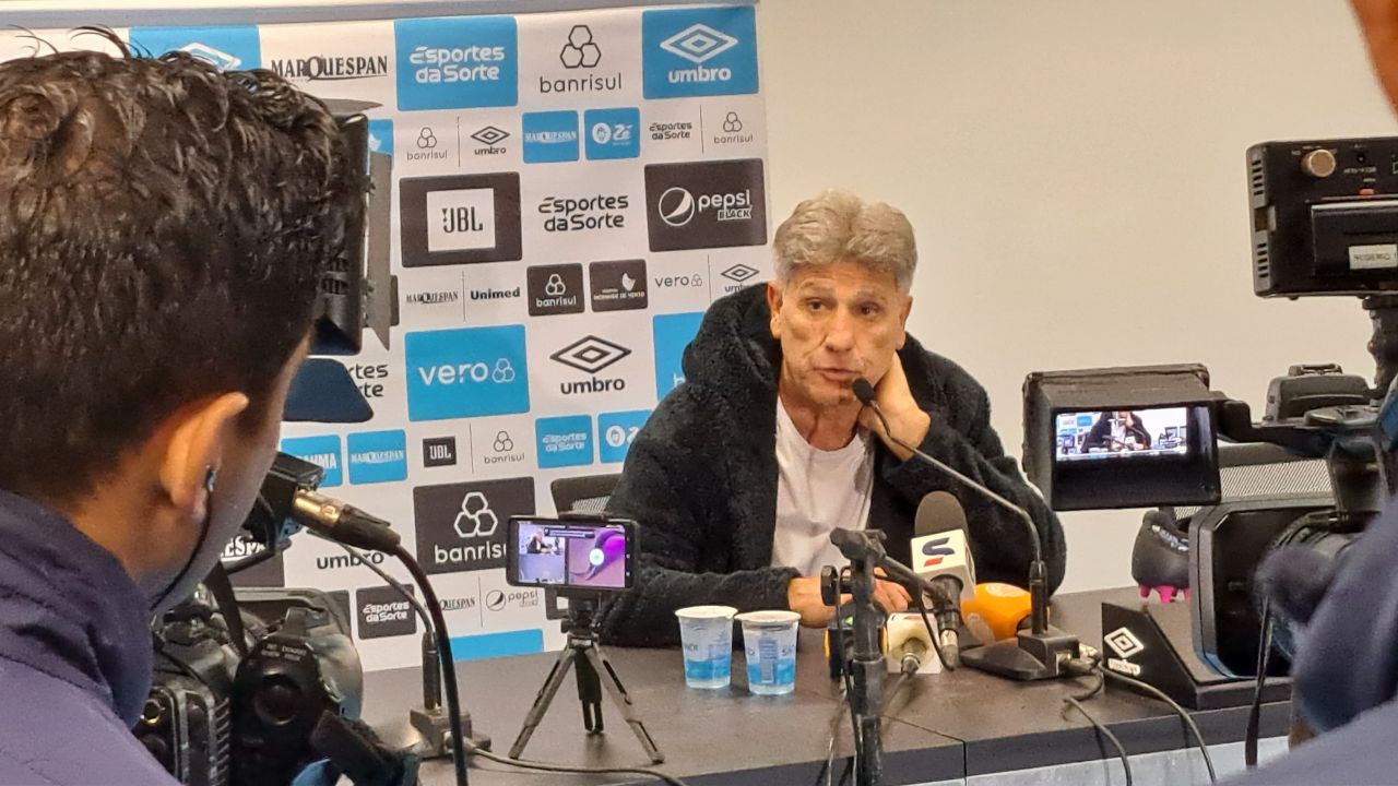 Coletiva Renato Portaluppi Grêmio