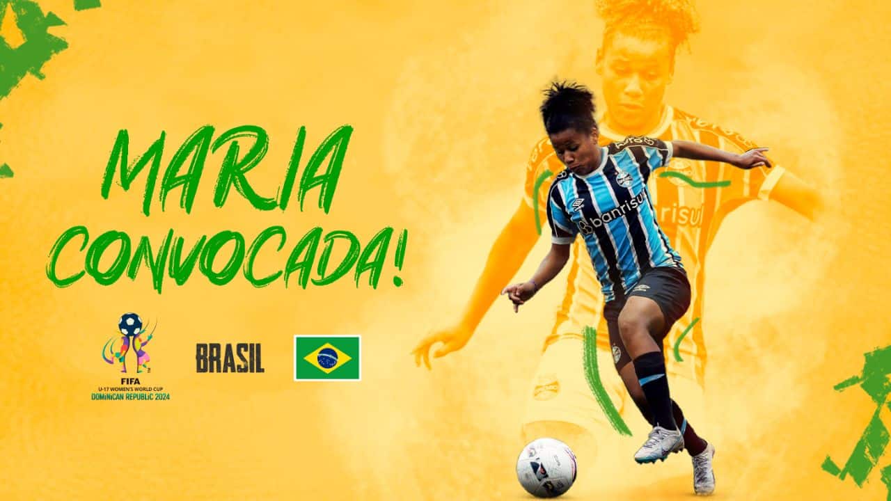 Atacante desfalcará o Grêmio após convocação para a Seleção Brasileira