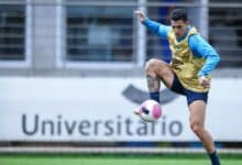 Pavón em treinamento do Grêmio preparação semana GreNal últimas do Grêmio