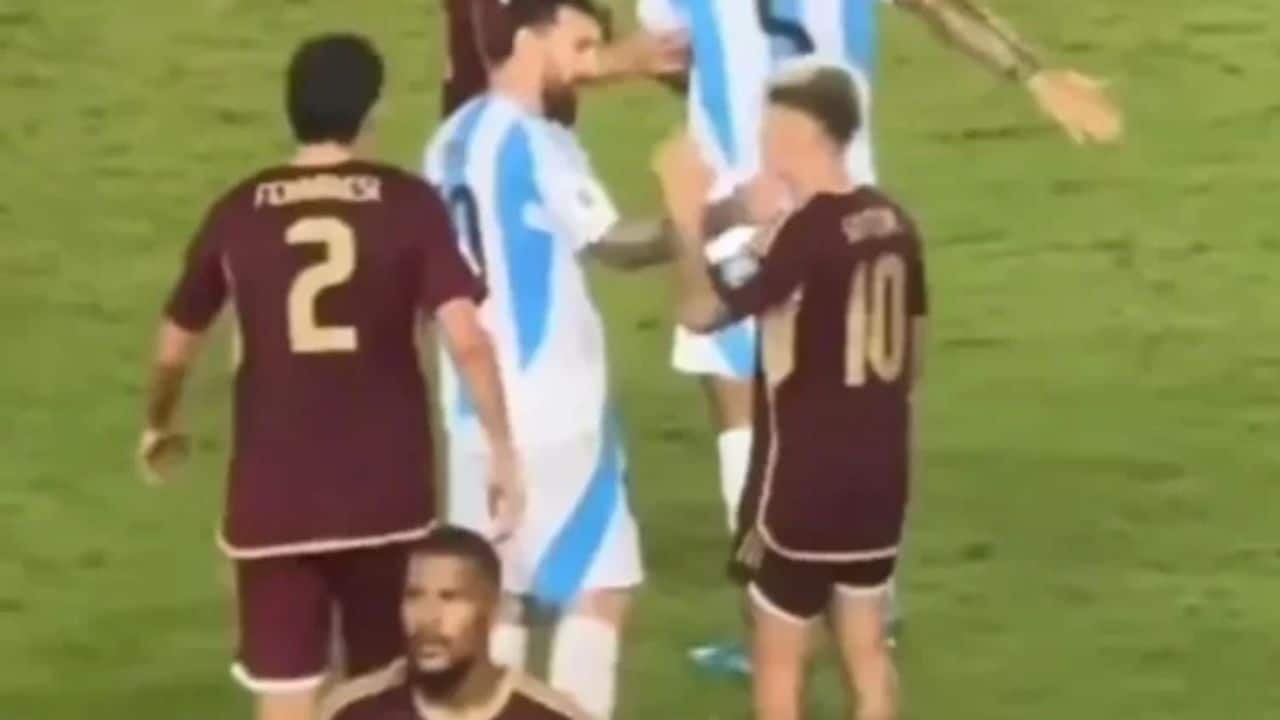 Vaza bastidores da confusão entre Soteldo e Messi pelas eliminatórias