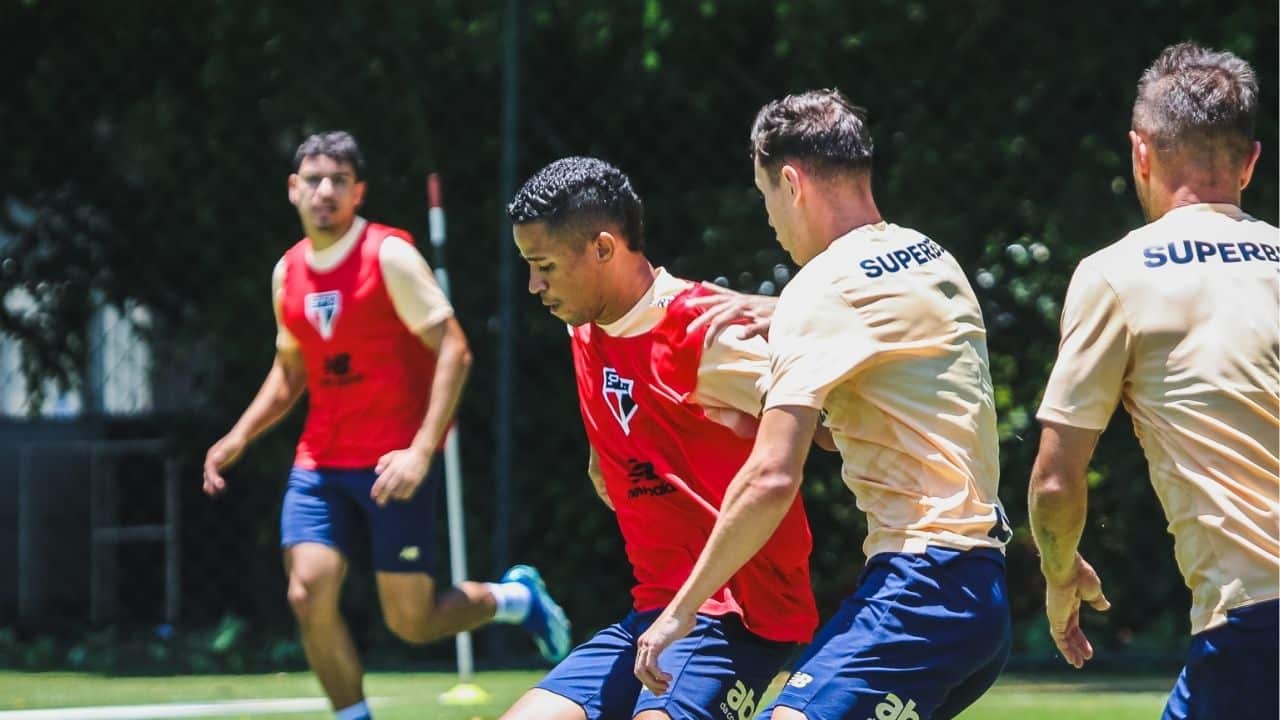 São Paulo Treino Grêmio