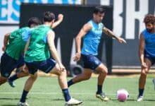 Grêmio tem grupo dividido na preparação para jogo contra Palmeiras