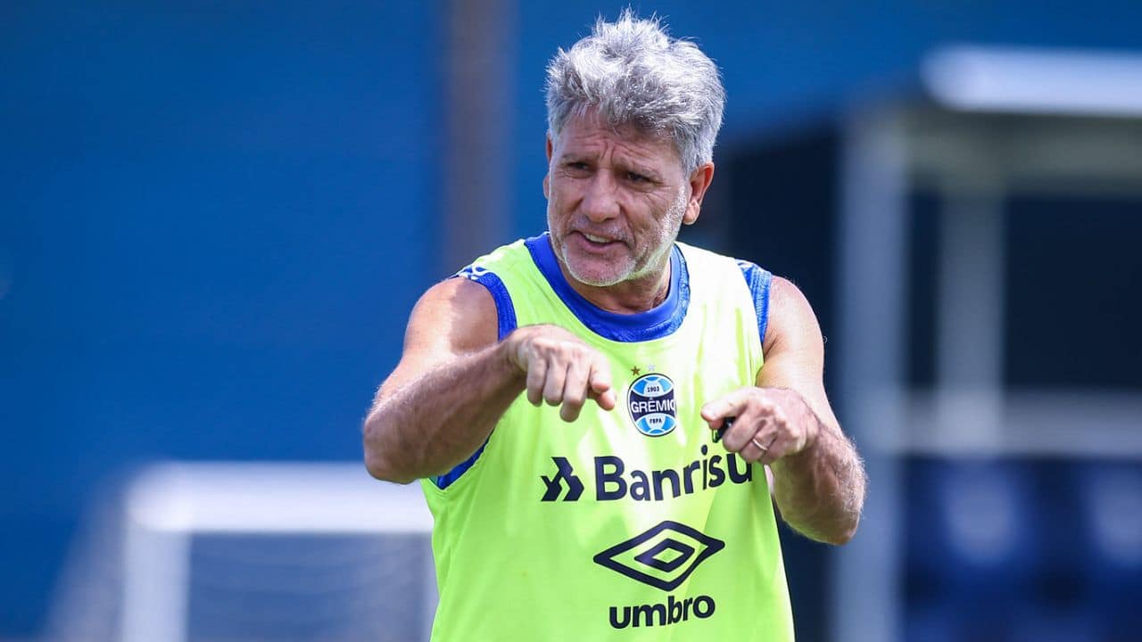 Grêmio realiza último treinamento